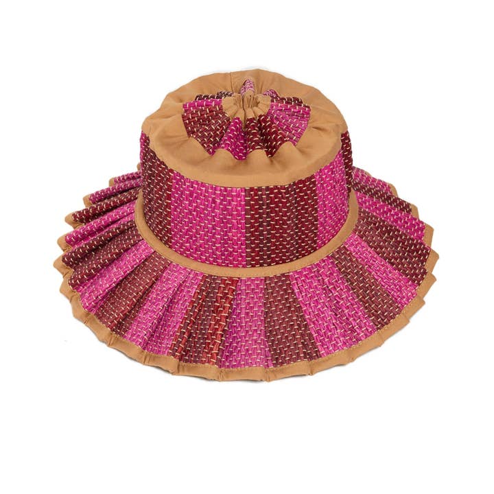 Love Heart | Caramel | Island Capri Hat for wholesale on Faire