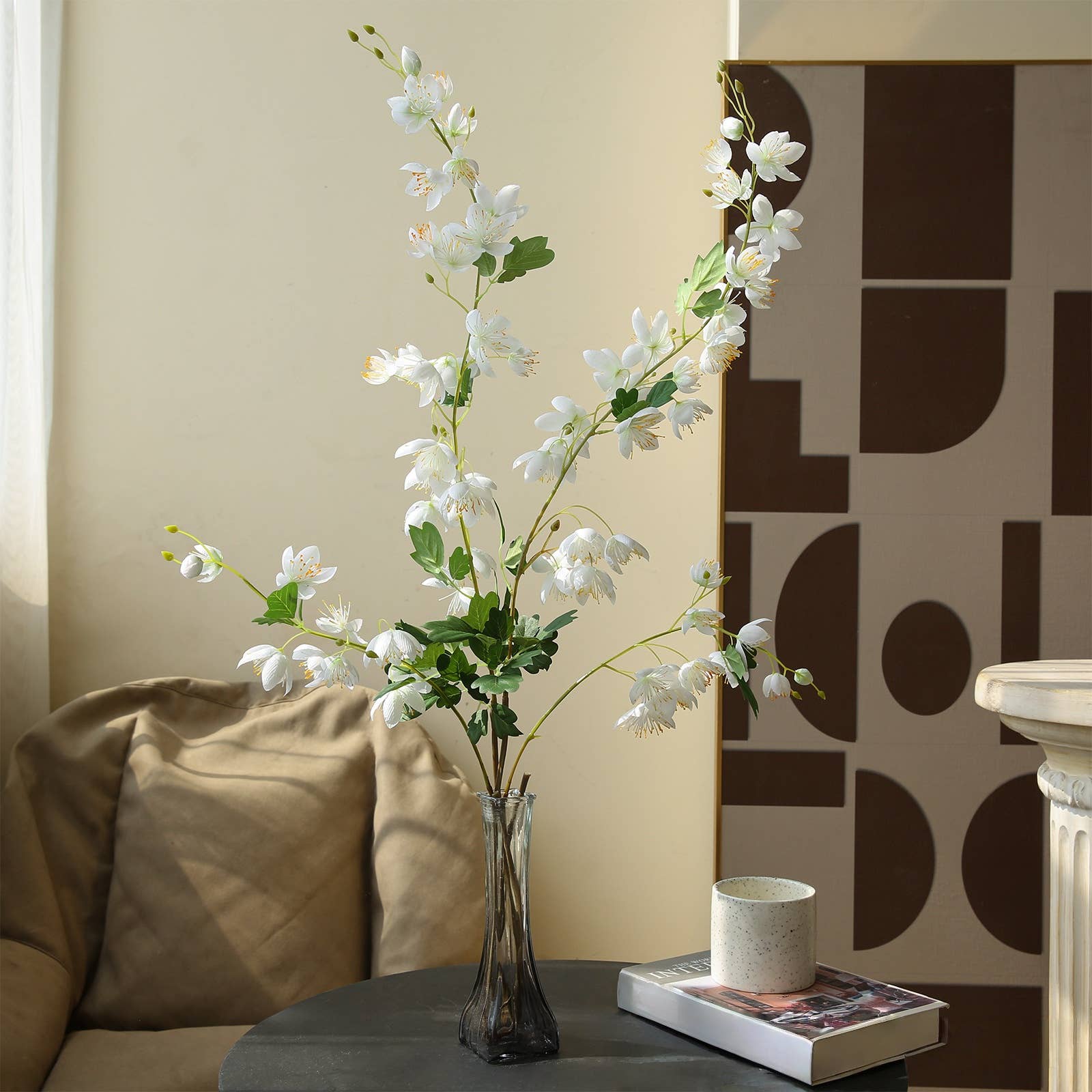 ACNITE(We cover U.S. import duties) - Wholesale Artificial Flowers - Artificial Tang Songhua flower Silk floral arrangement home3