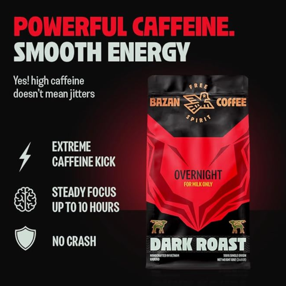 Bazan Coffee - Wholesale Ground Coffee - Premium Vietnamese Strong Coffee Ground1