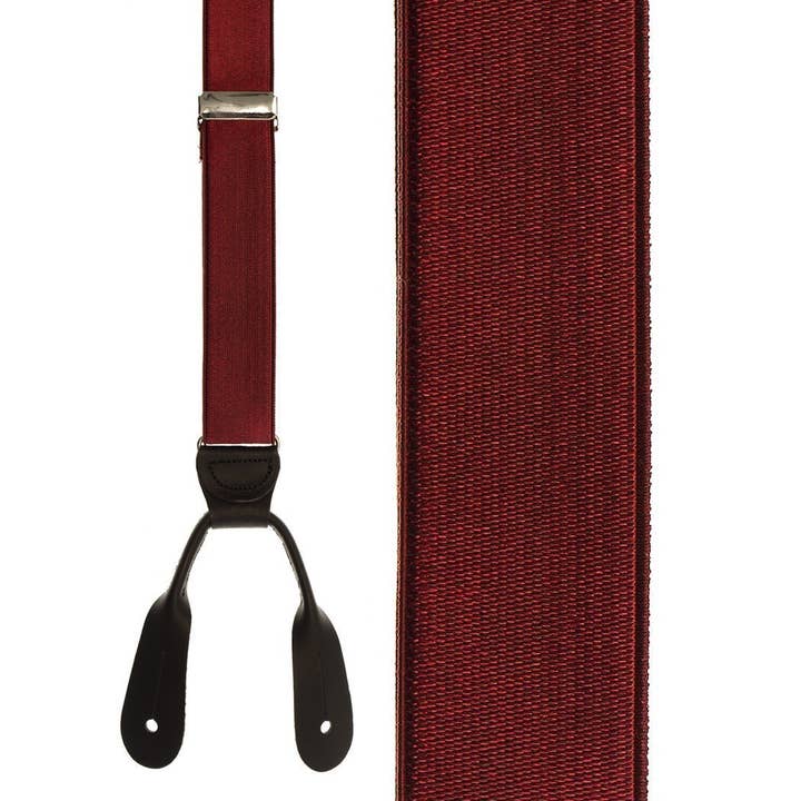 Tux-USA® - Wholesale Suspenders - Men's - "French Satin" Suspenders 1.125"Width