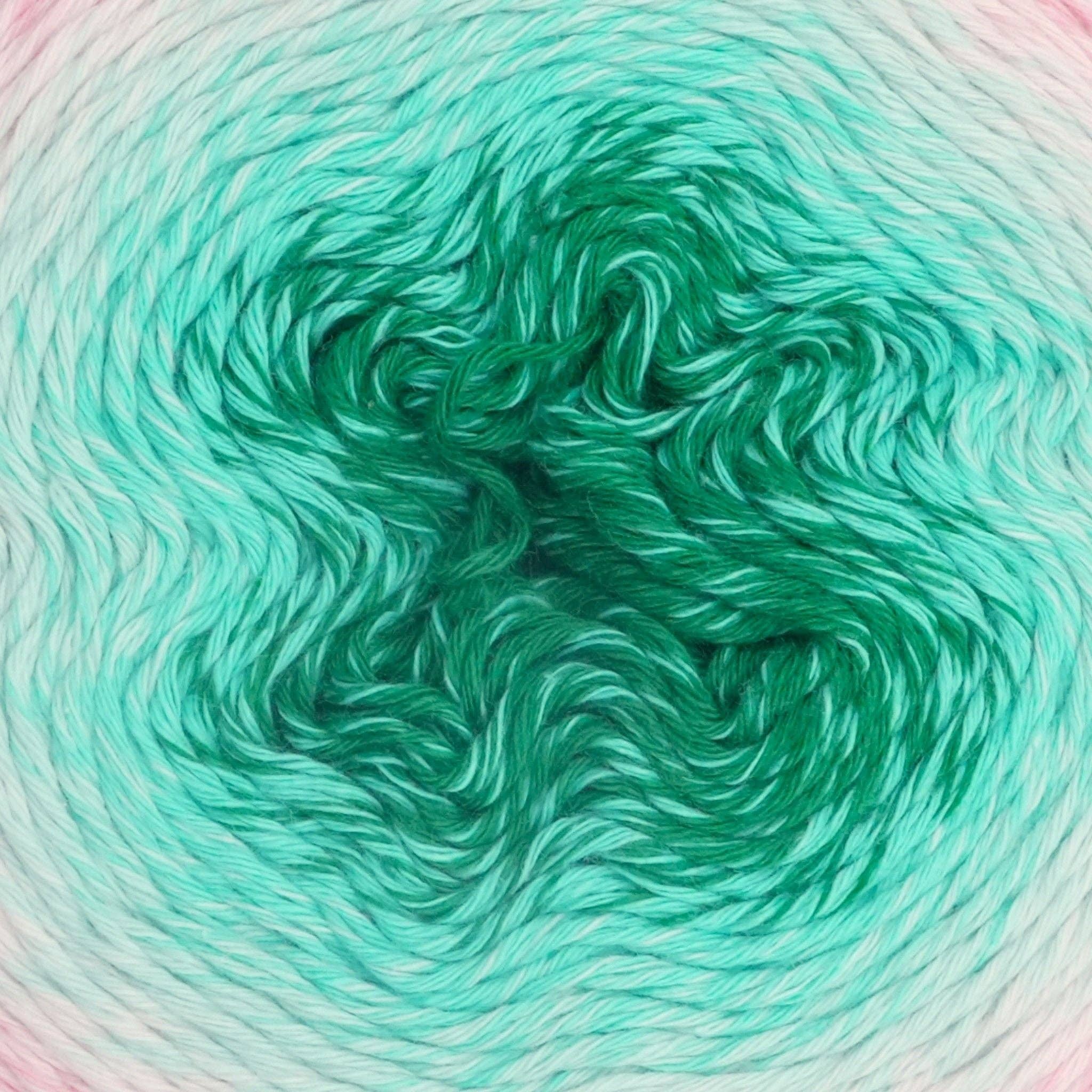 Okey Dokeys - Wholesale Yarn - 1060 Yards Gradient Cake Yarn - #1 Super Fine Cotton Acrylic Yarn43