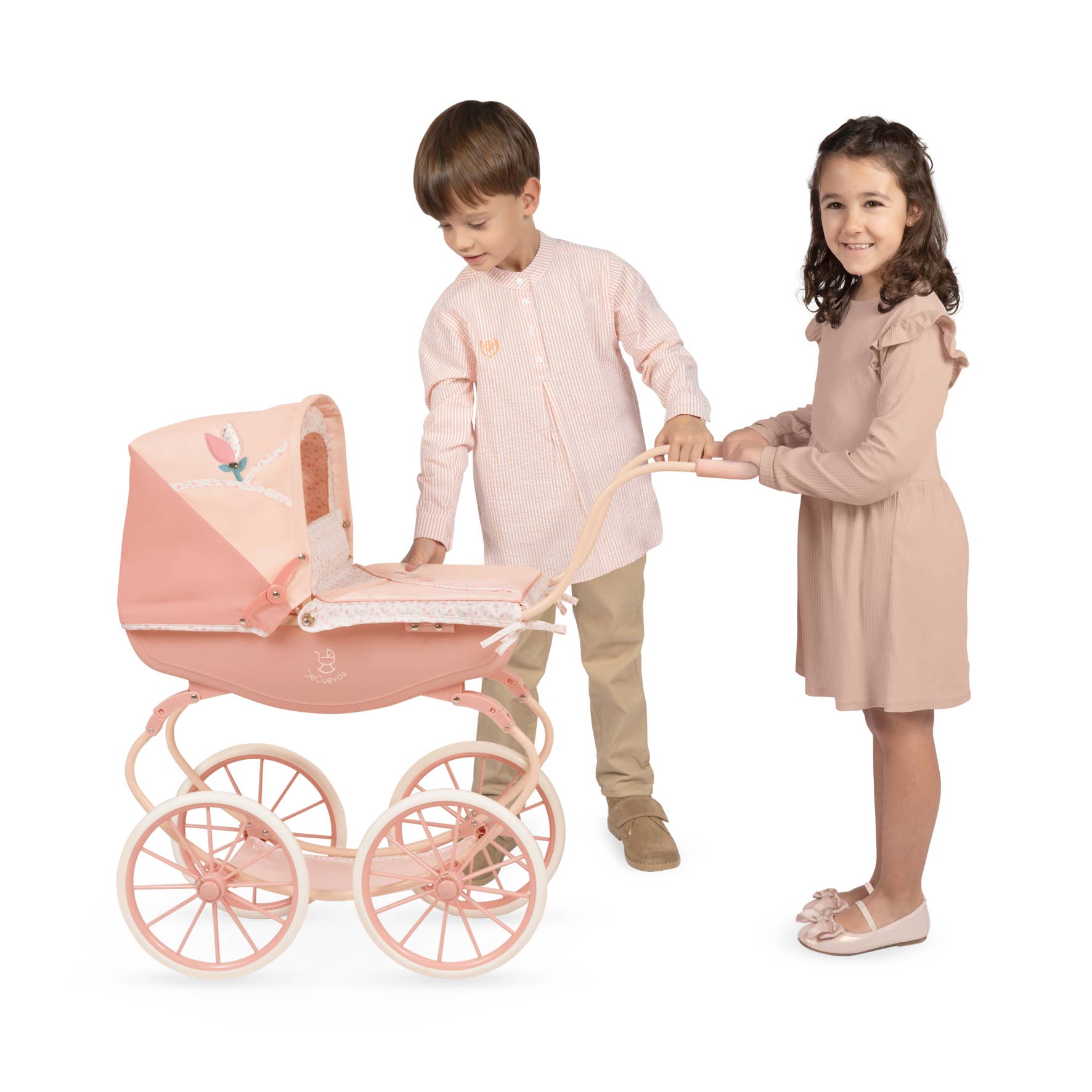 DeCuevas Toys – wholesale Doll pram – Kids – 87074 "Tulipe" Doll Carriage1