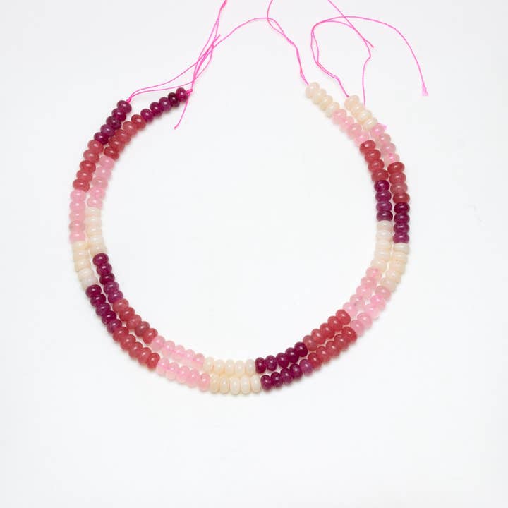 Jewel Pledge - Wholesale Beads - COLOR MIX Rondelle beads, 5x8mm, 8 colors combo choice4