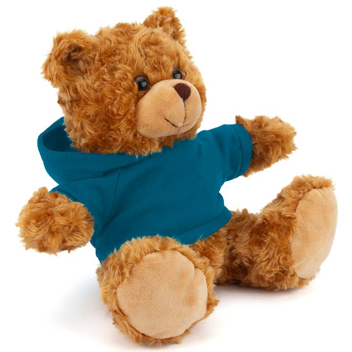Plushland - Venta al por mayor Peluche - Niños y bebés - Oso de peluche personalizado de 11" con sudadera | Oso sentado personalizado38
