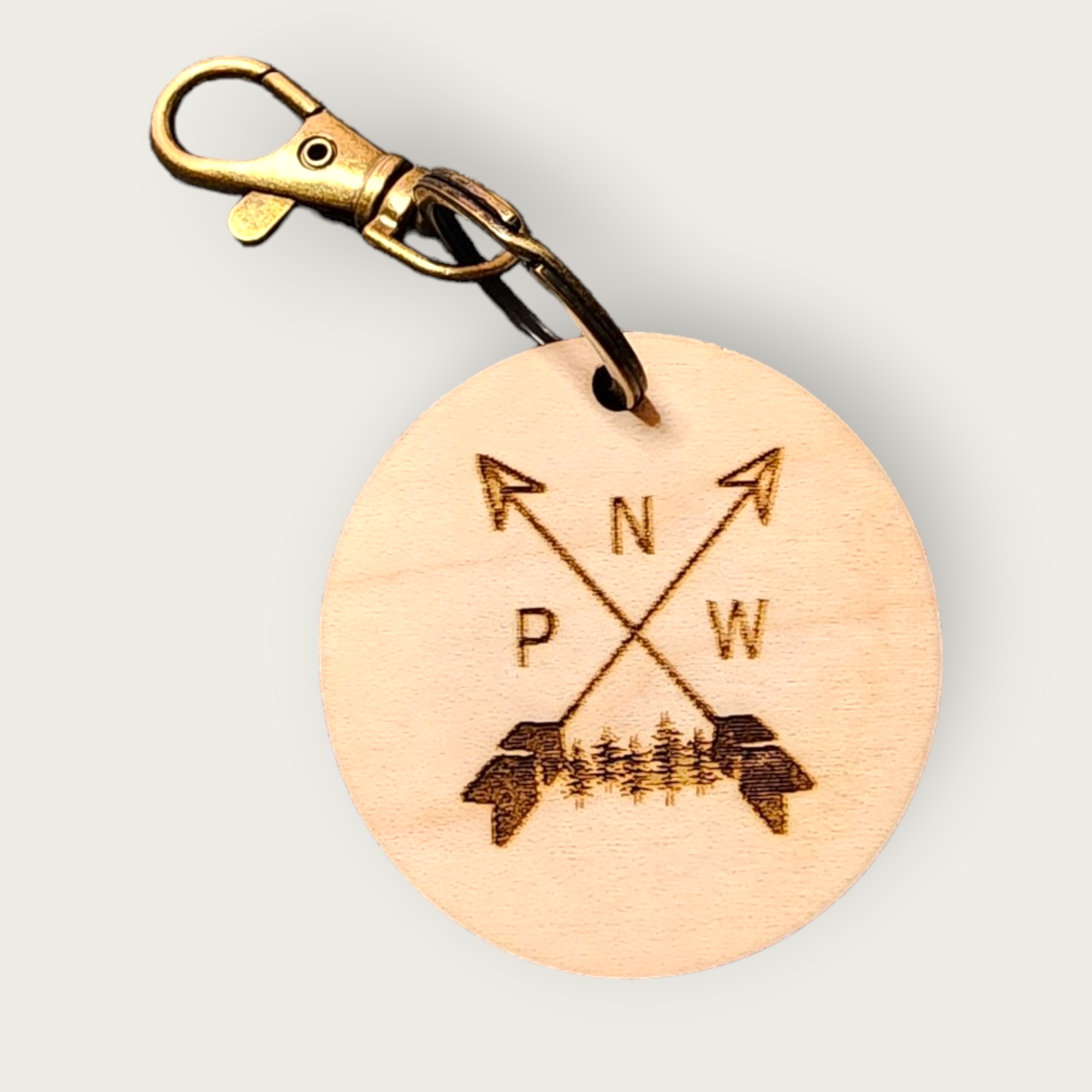 Olive Branch Laserworks - Wholesale Keychain - Unisex - Pacific Northwest Keychains1