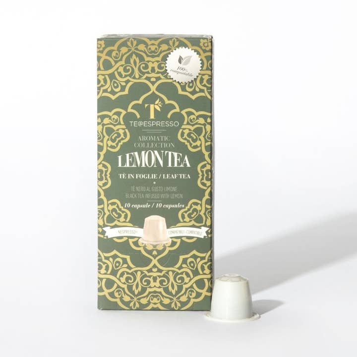 Caffè Ottavo - TE@ESPRESSO Lemon Tea capsules 10 per carton for wholesale by SALA CAFFE CO