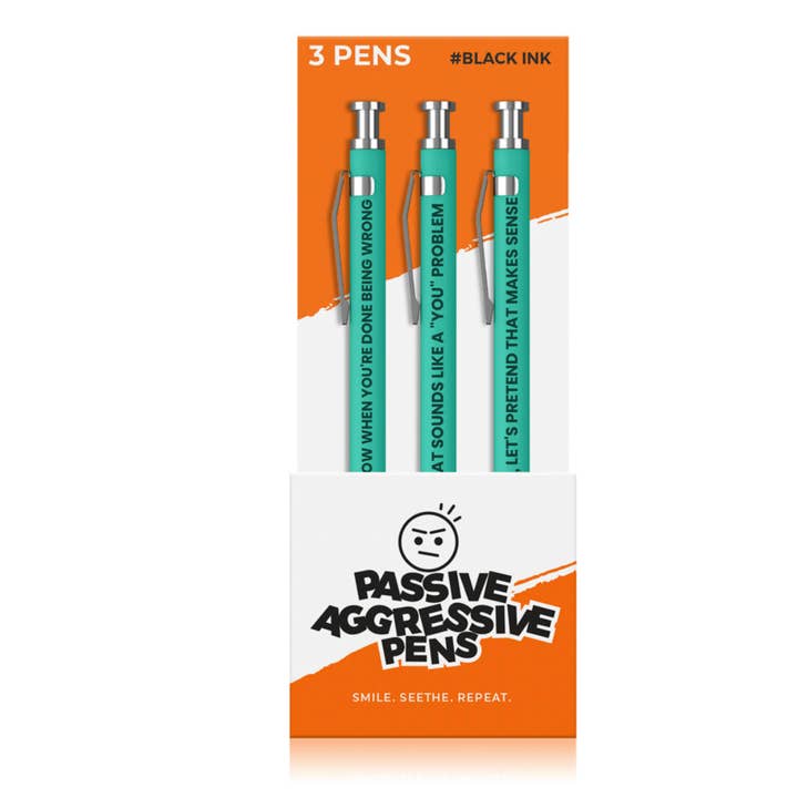 MilkToast Brands - Wholesale Pen - Passive Aggressive Pens6