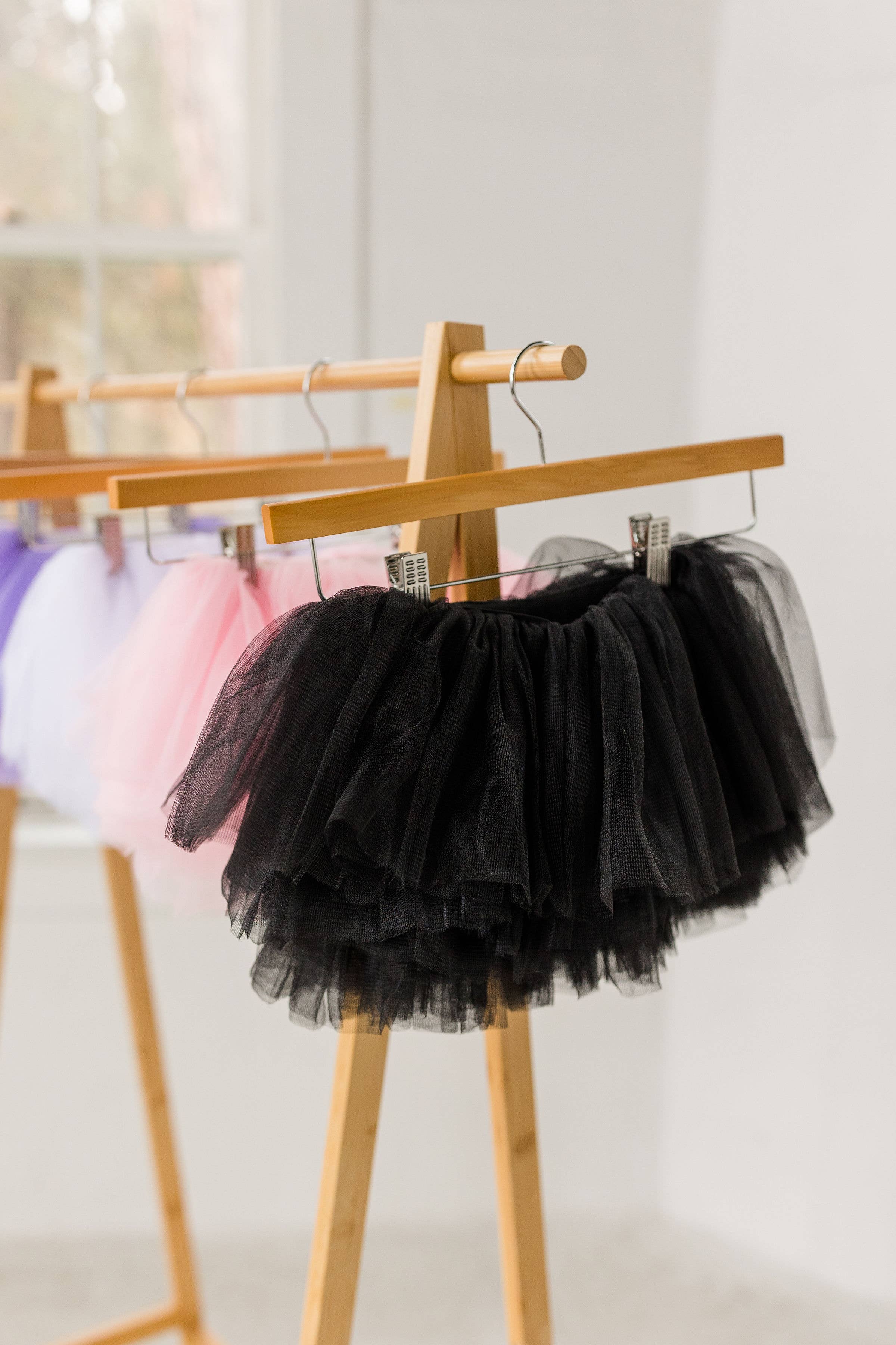 The Glam Goat - Wholesale Tutu - Kids - Full Layered Black Tutu, Full Tutu Skirt, Black tutu