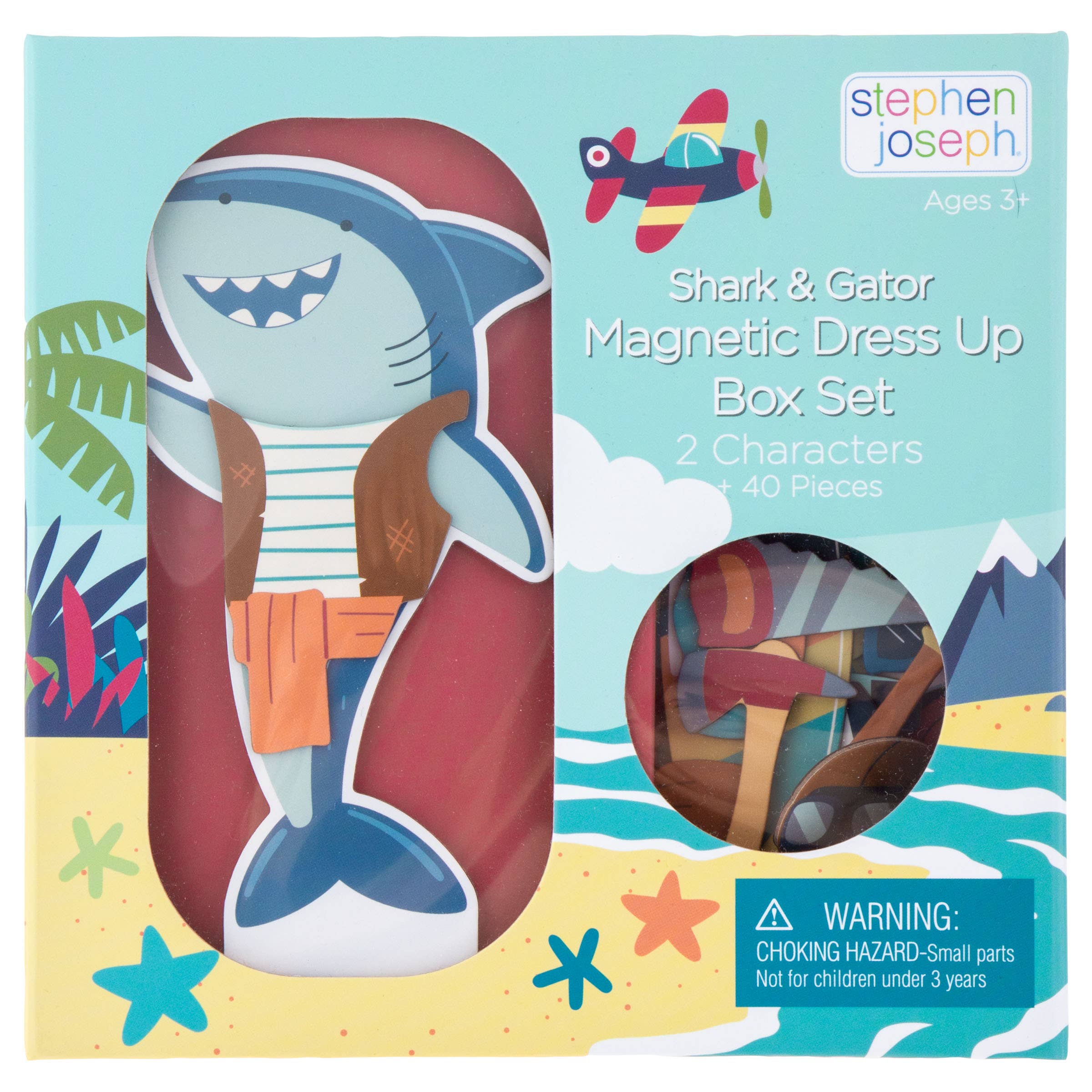 Stephen Joseph Gifts - Wholesale Toy Set - Kids - Magnetic Dress-Up Box Set9