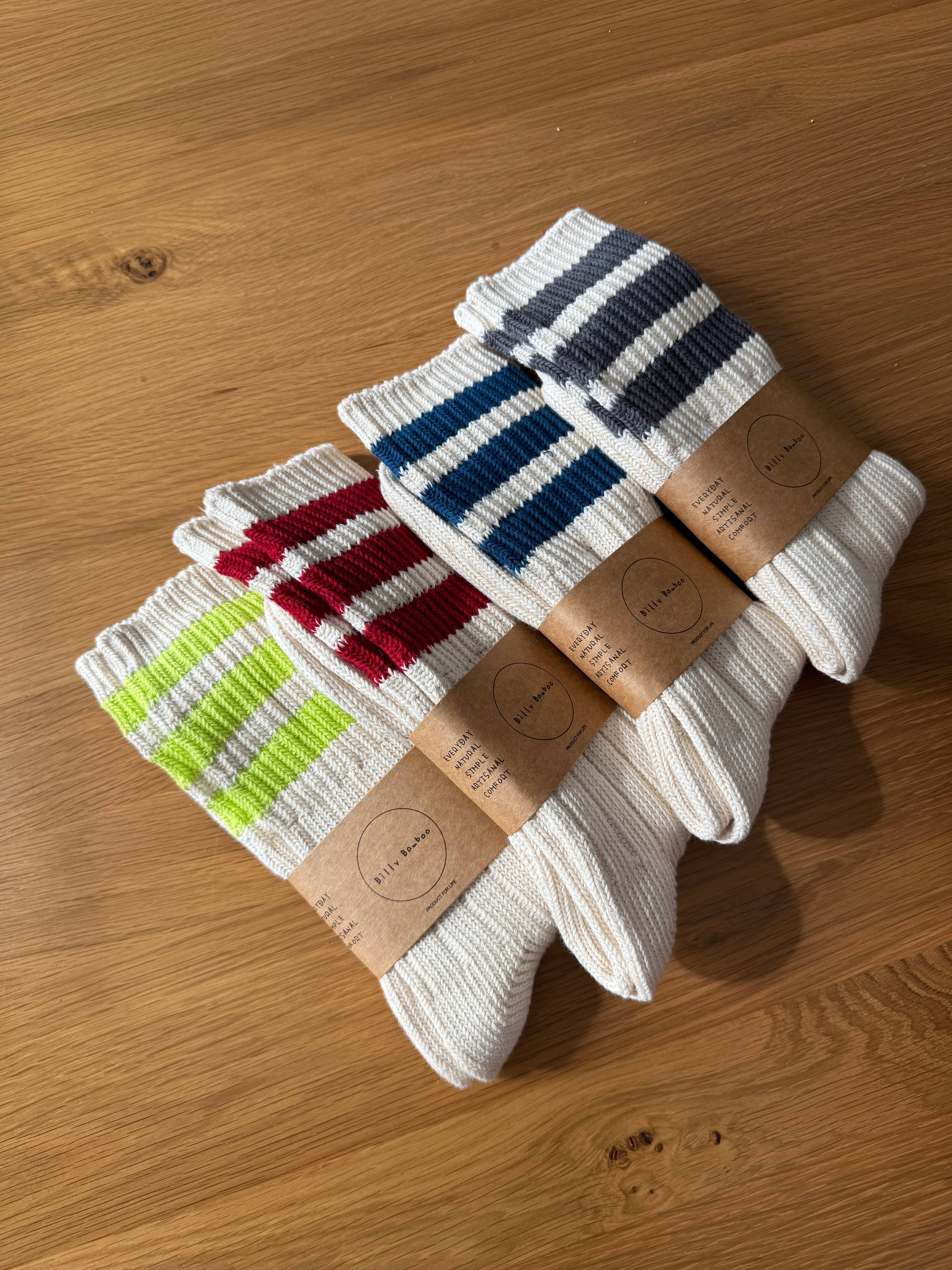 Billy Bamboo - Wholesale Socks - Men's - MEN’S COLLEGE STRIPE SOCKS15