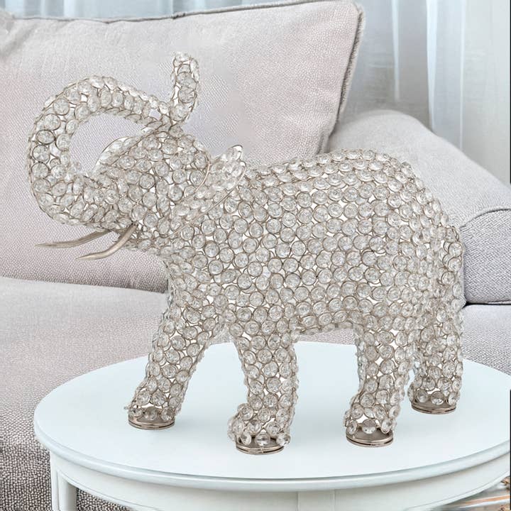 Modern Day Accents - Wholesale Sculpture - Elefante Large Cristal Elephant3