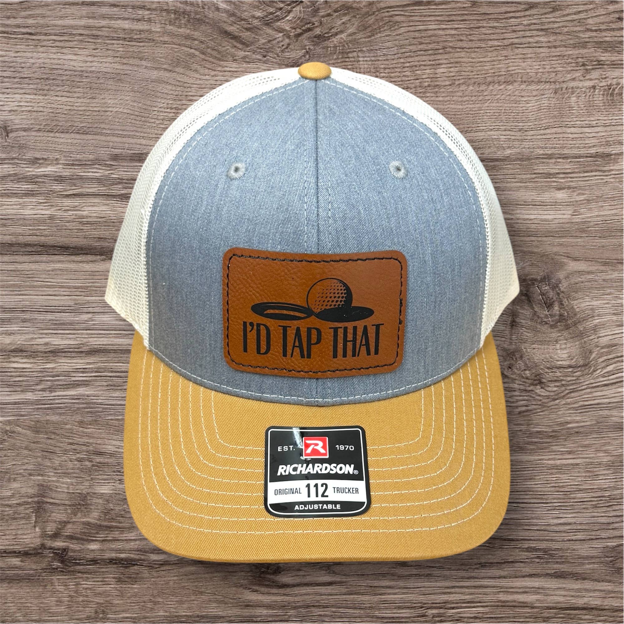 Designed To Flaunt - Wholesale Trucker Hat - Men's - I'd Tap That Golf Men's Richardson 112 Trucker Hat3