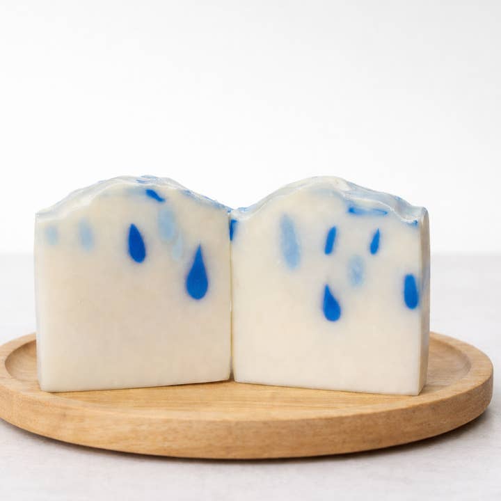 Morning Raindrops Handmade Soap for wholesale by Carried Away Bath