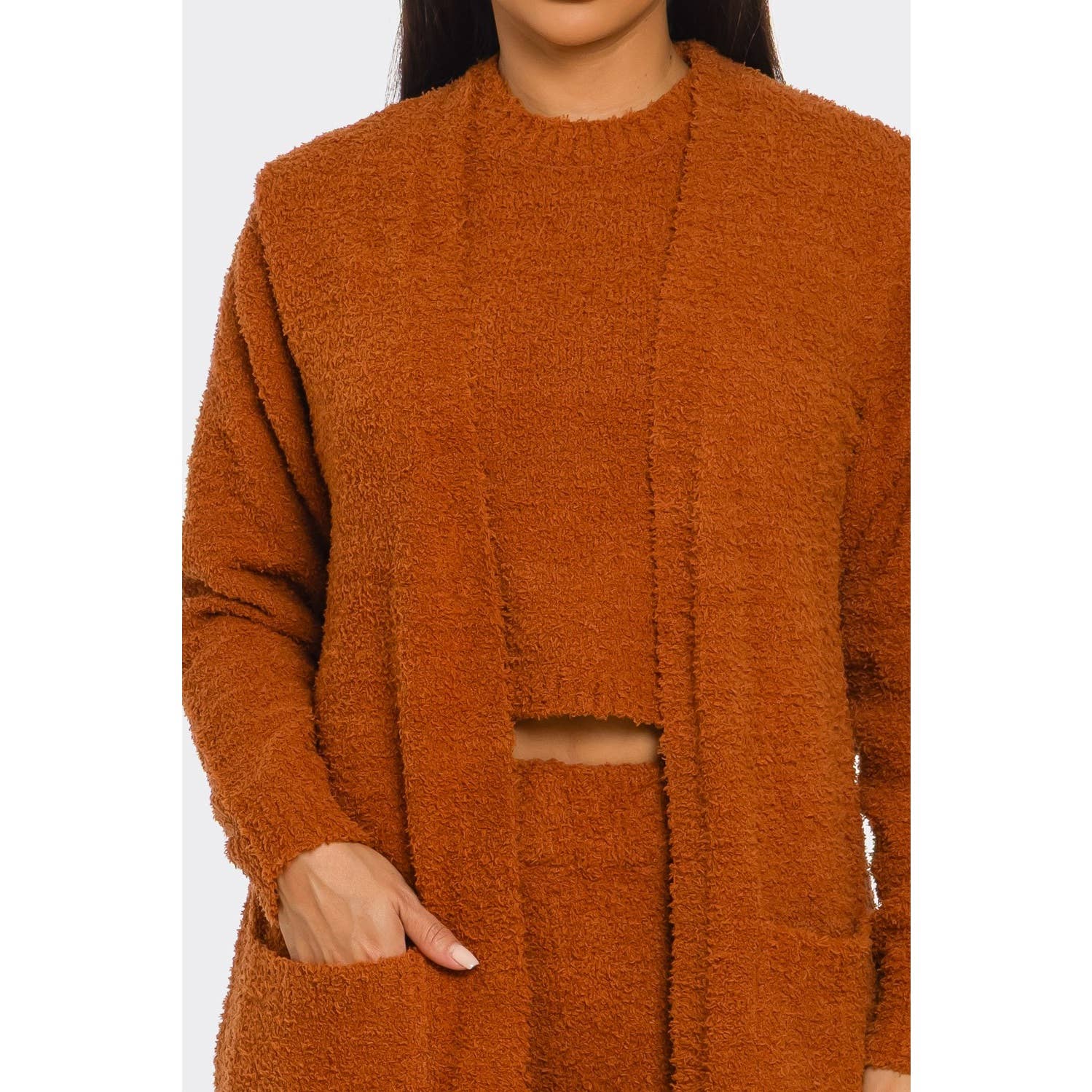 Esmeray Clothing - Wholesale Top & Pant Set (NOT Loungewear) - Women's - COZY CLOUD THREE PIECE SET11