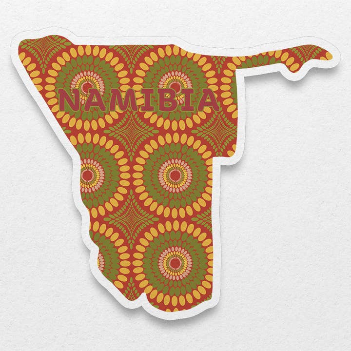 Namibia Sticker (Southern Africa) for wholesale by Pounded Yam Productions