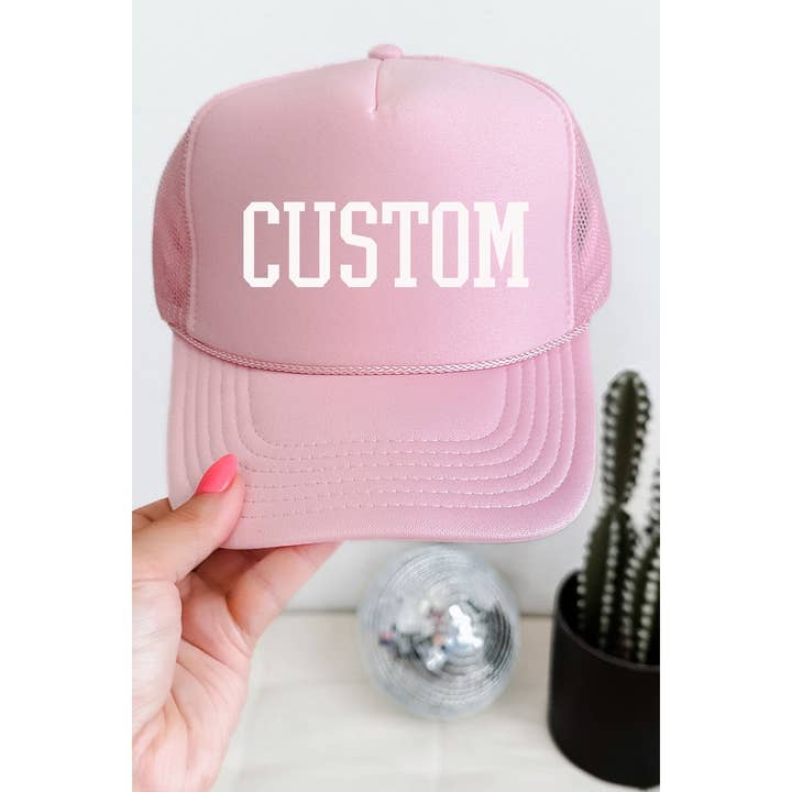 Illustrated Society - Wholesale Trucker hat – Women’s - CUSTOM DESIGN TRUCKER CAP2