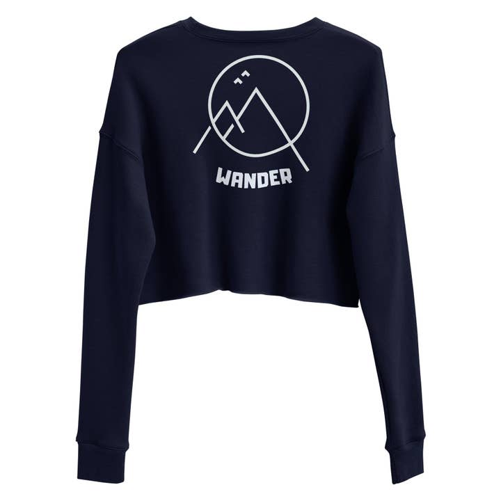 Wander Trails sweatshirt van Crop Fleece voor wholesale door Wander Trails