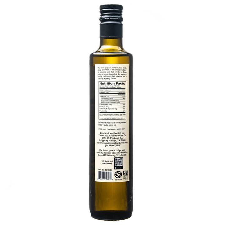 Texas Hill Country Olive Co. - Wholesale Olive Oil - Sola Stella Extra Virgin Olive Oil - 500ml1
