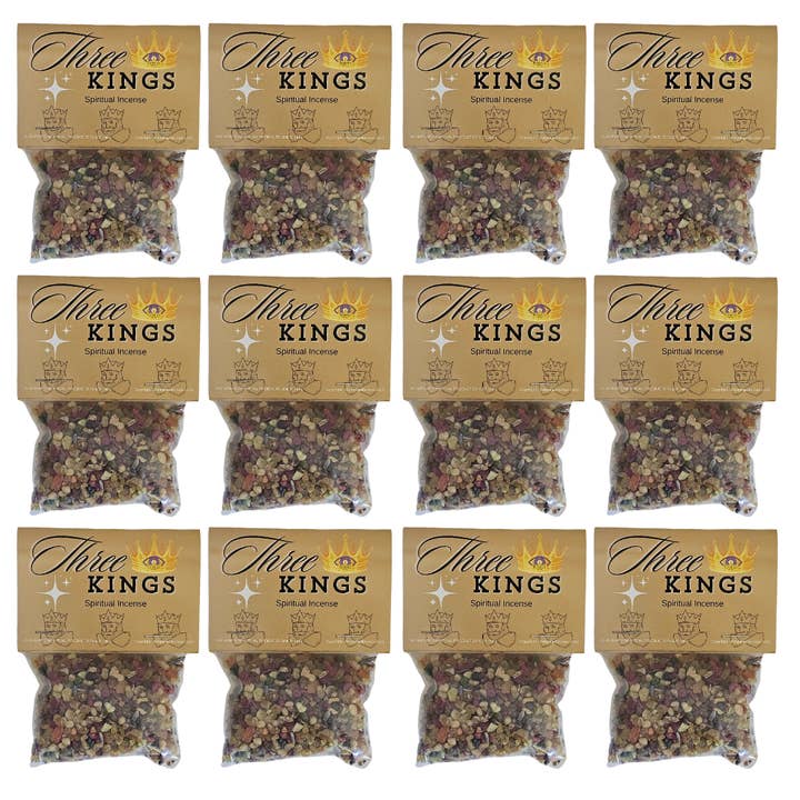 Botanica Luz Del Dia Inc - Wholesale Incense - Three Kings Resin Incense / Incienso de Tres Reyes