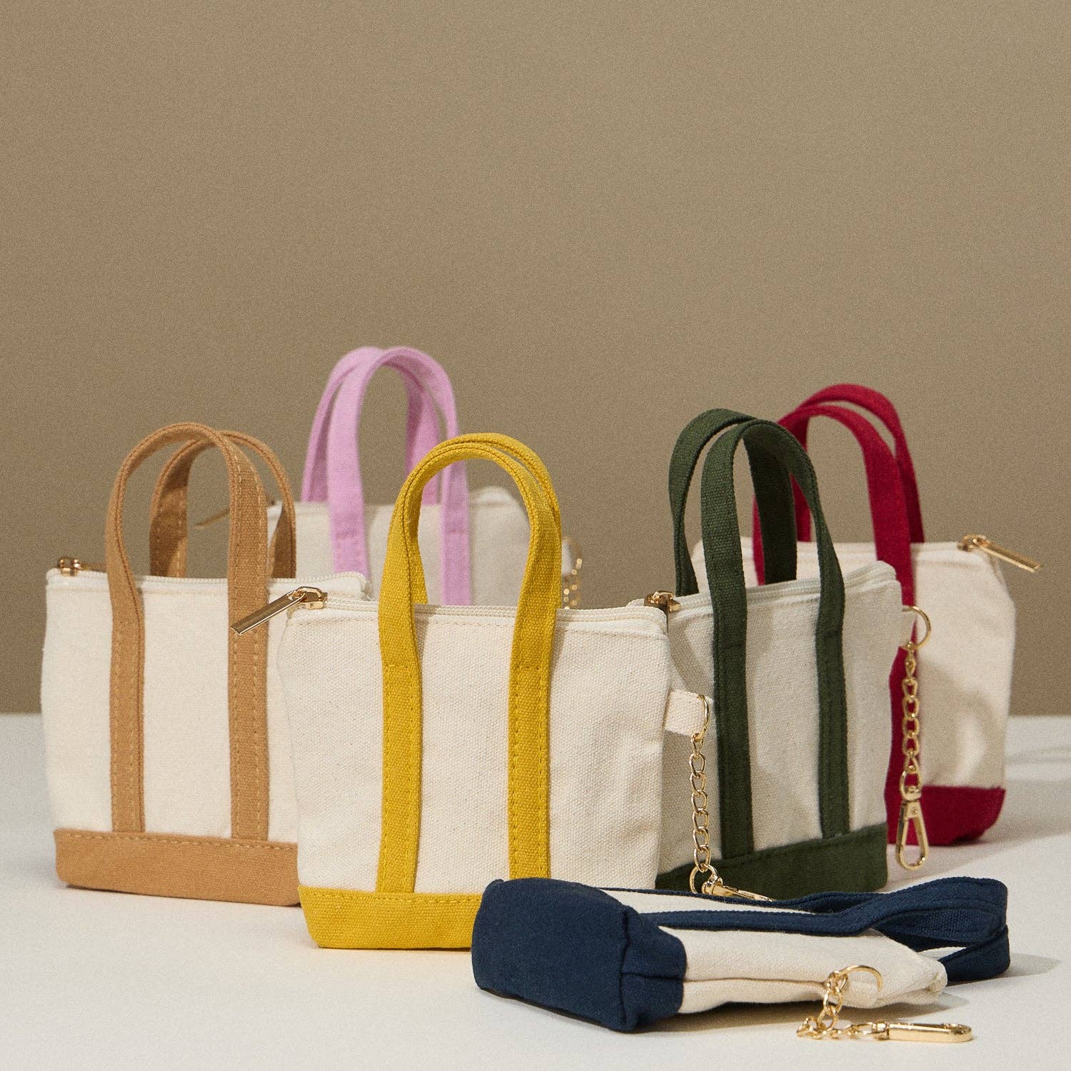 Frem – Großhandel Geldbörse – Damen – EcoCharm Baumwoll Schlüsselanhänger Münzgeldbörse Mini2