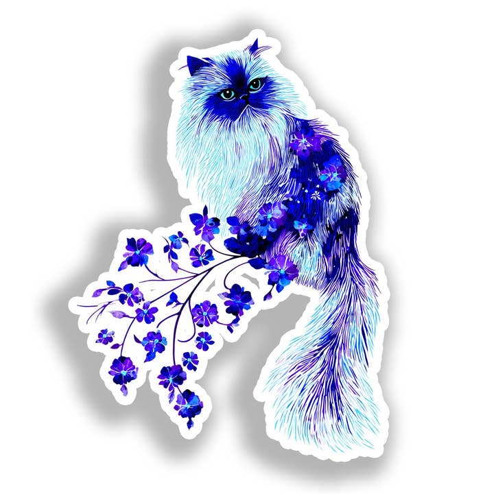 Yoonek Graphics - Wholesale Sticker - Persian Cat Decal Sticker # A019273