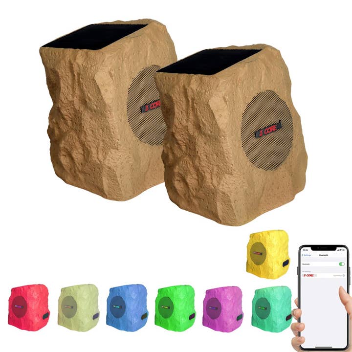 5 Core Outdoor Wireless Garden Speaker Waterproof Bluetooth for wholesale by K Cube Inc
