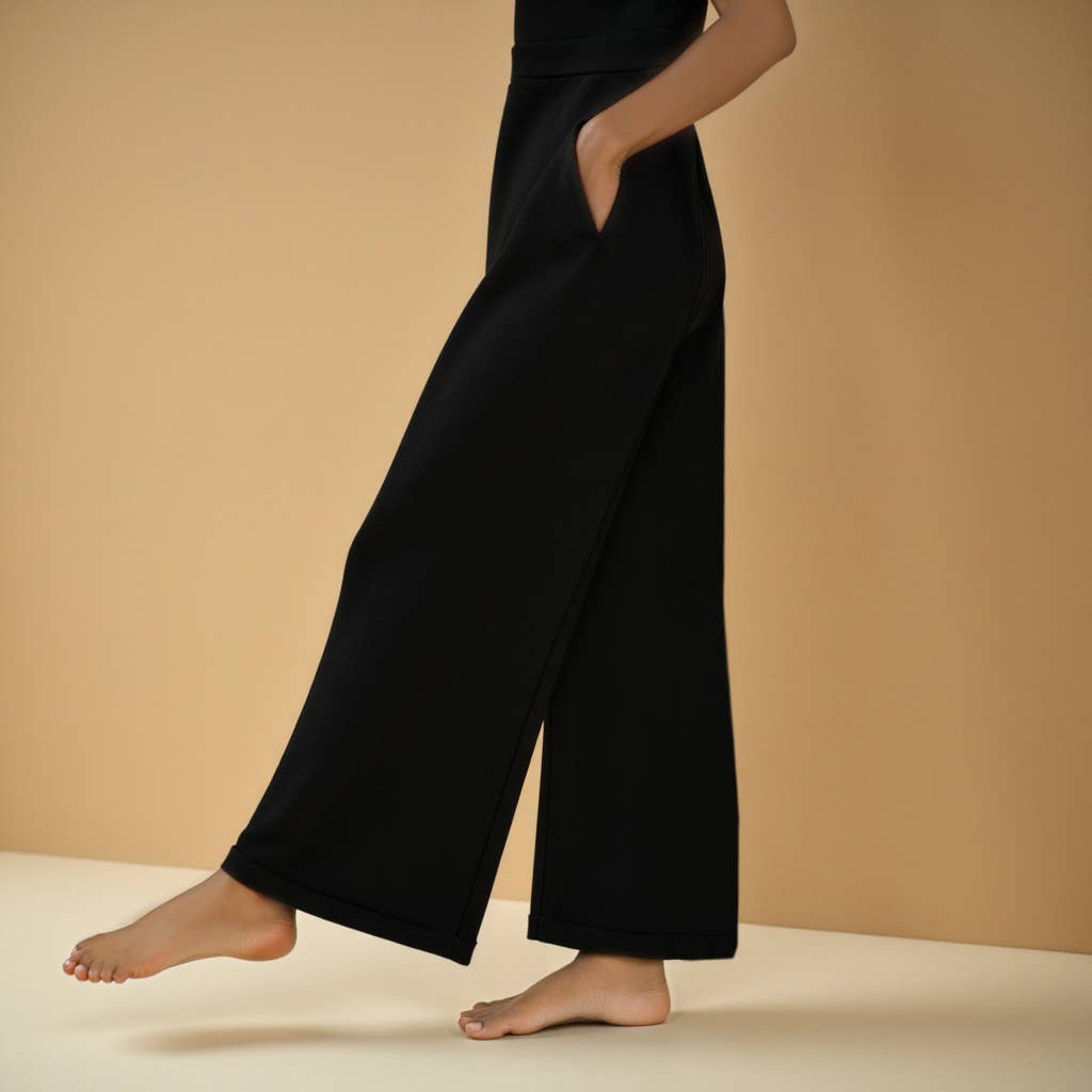 Superior One Corporation - Vendita all'ingrosso Pantalone - Donna - Pantaloni della tuta in pile premium - Gamba larga, Accoglienti, Caldi, Comodi2