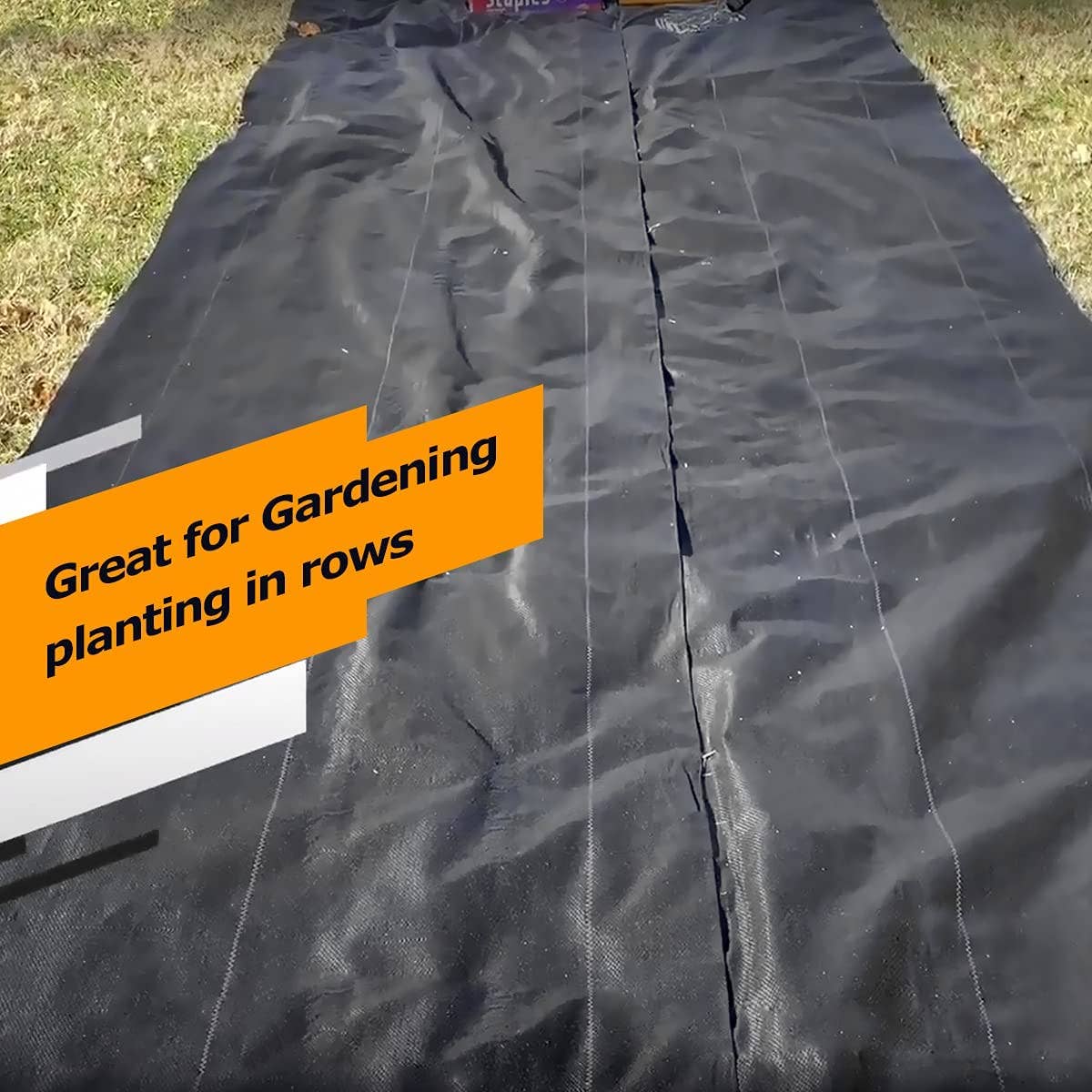 Ashman Online - Wholesale Garden Tool - AshmanOnline Landscape Fabric Weed Blocking Mat 4' x 50', Heavy-Duty Weed Barrier Protection for Gardens and Landscaping7