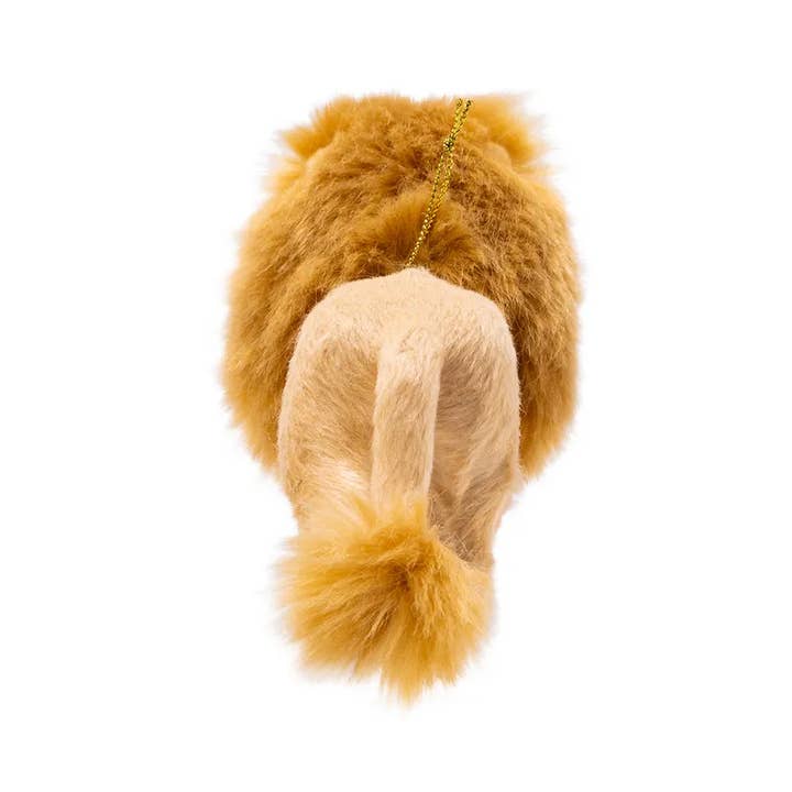 Kurt S. Adler, Inc. - Wholesale Ornament Set - 6"FURRY JUNGLE ANIMAL ORNAMENT 4/ASSTD2