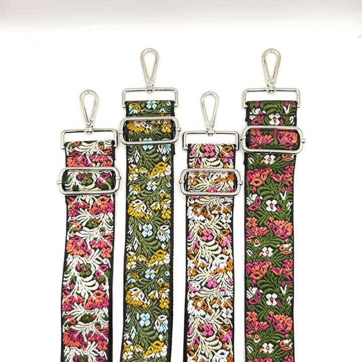 Arabello Bags - Wholesale Bag Strap - Women's - Floral Adjustable Strap2