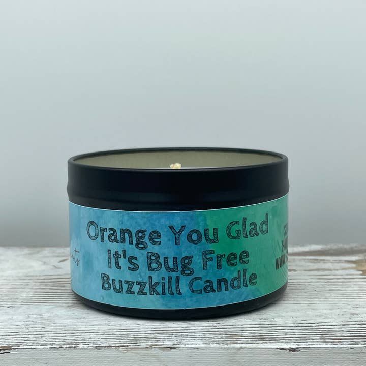 Orange Du är glad att det är buggfritt - Buzzkill Candle för wholesale av Sultry Sassy Scents