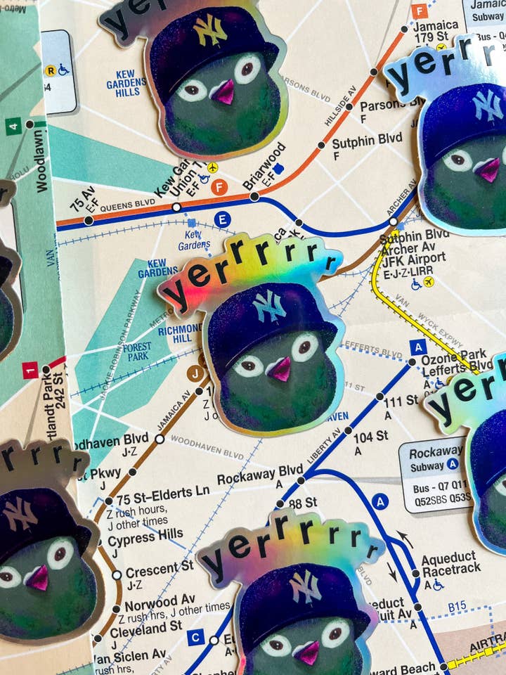 YERRR Dueklistermærke for engroshandel hos The Wednesday Co