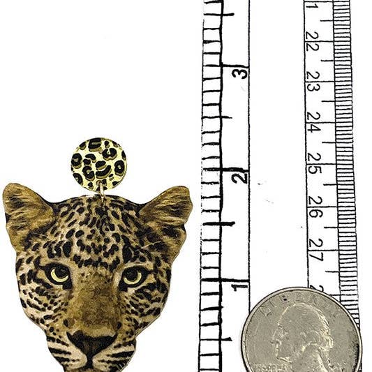 As Shown Leopard Drop Earring for wholesale on Faire1