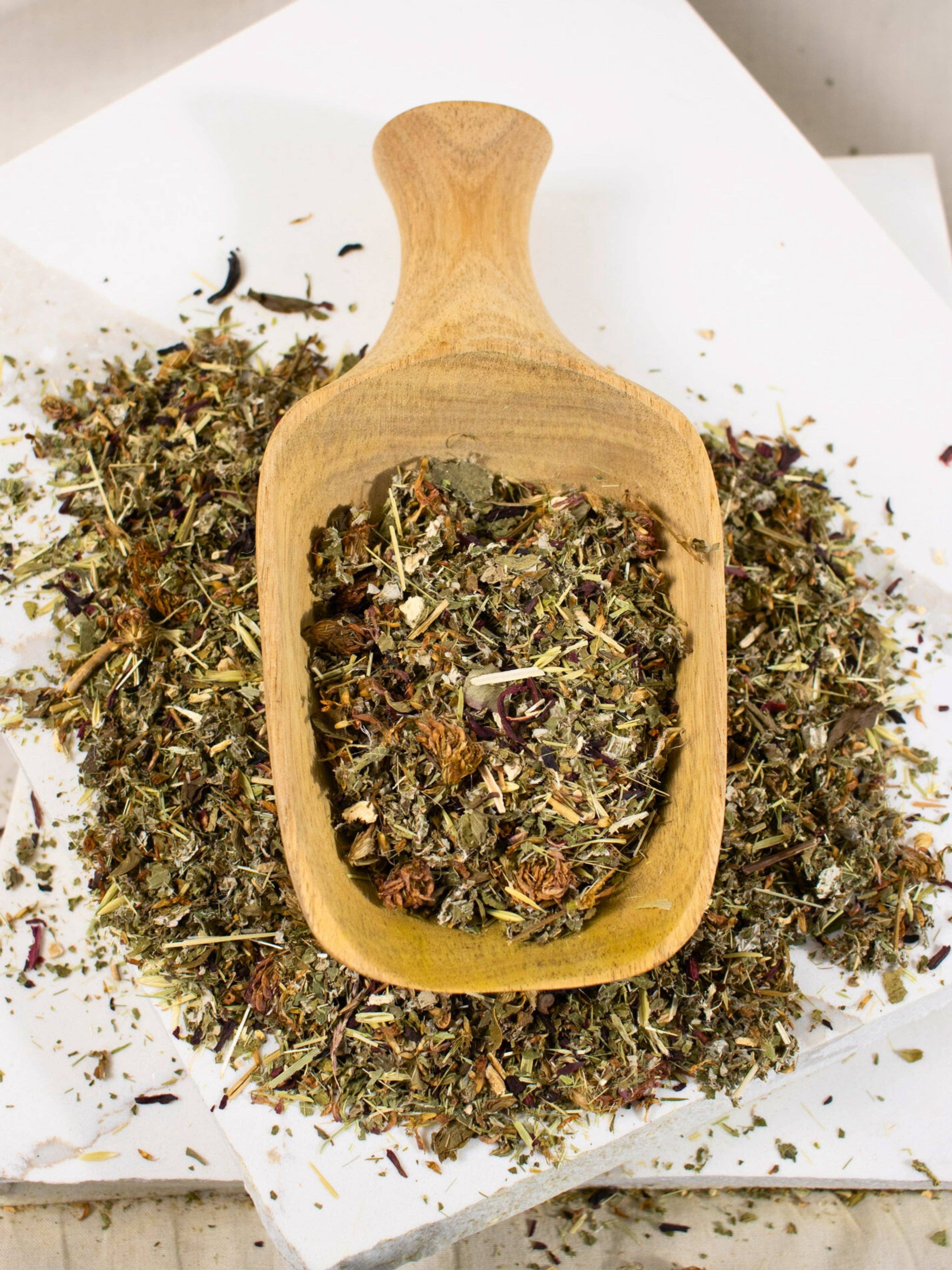 MEGAN & CO. Herbal Apothecary - Wholesale Health/Detox Tea - Women's Daily Tea Blend (86g) – Loose Leaf Herbal Tea for Reproductive Balance, Liver Support & Daily Nourishment3