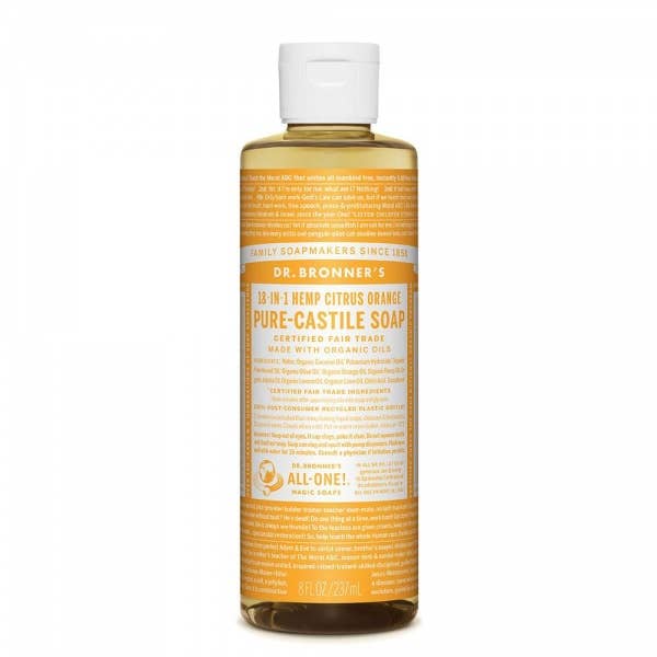 Dr. Bronner's Citrus Castile Vloeibare Zeep 237ml voor wholesale door mOrganics Beauty