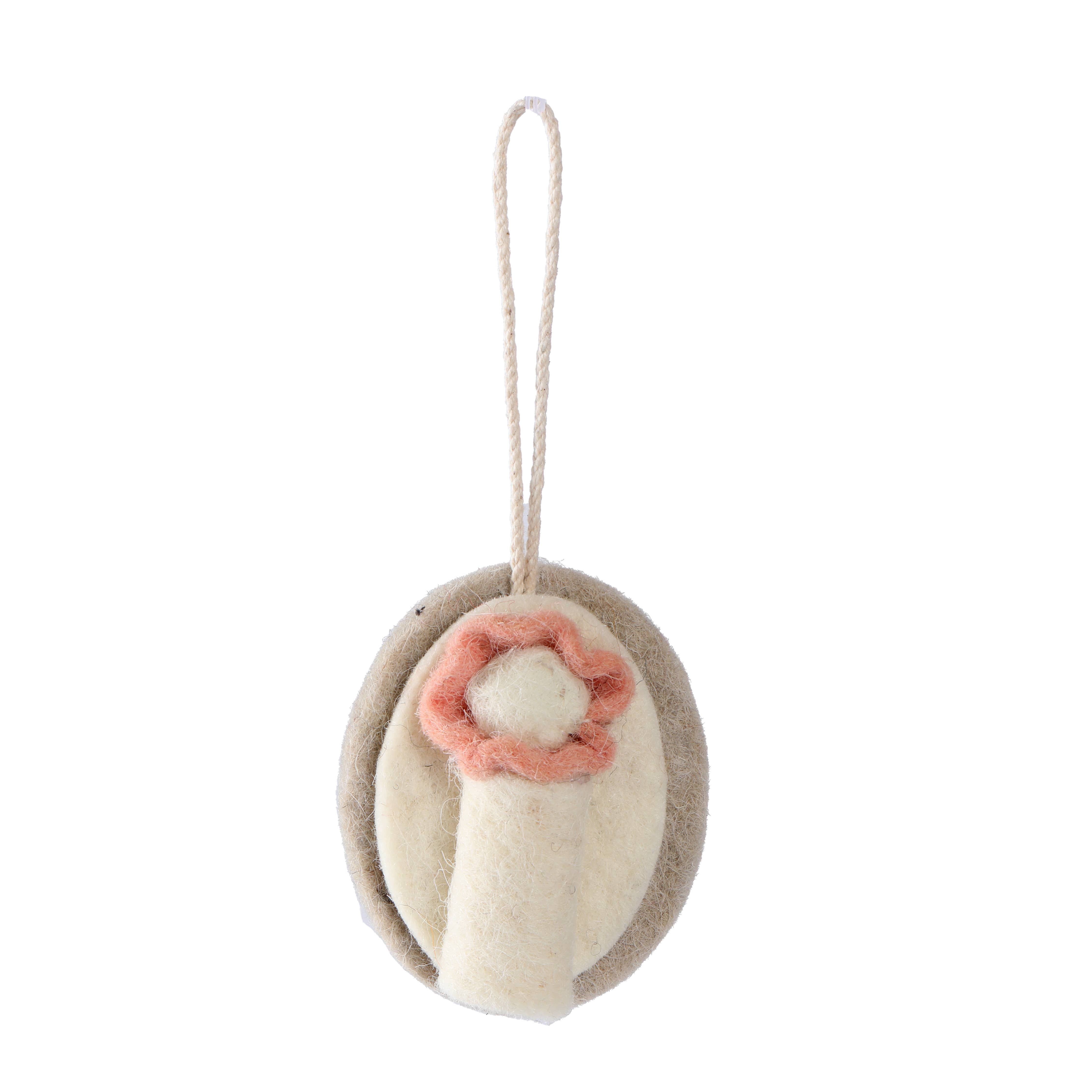 Vatican Homes – Großhandel Verzierungs-Set – 7-teilige handgenähte Filz-Weihnachtskrippenornamente7