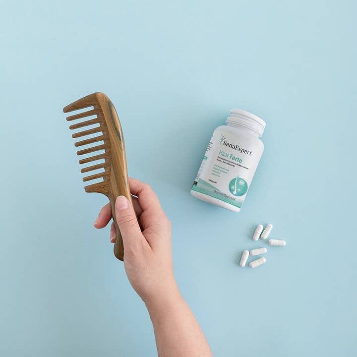 SanaExpert GmbH – Großhandel Nahrungsergänzungsmittel/Vitamin zum Einnehmen – SanaExpert Haar Forte, Kapseln, 120 Stück
