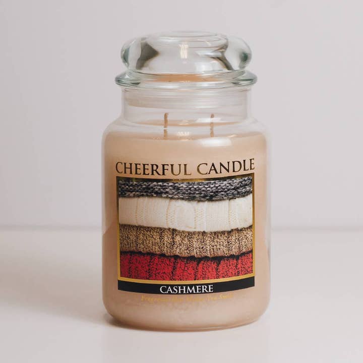 Cheerful Candle (24oz.) – Cashmere for wholesale by Cheerful Candle