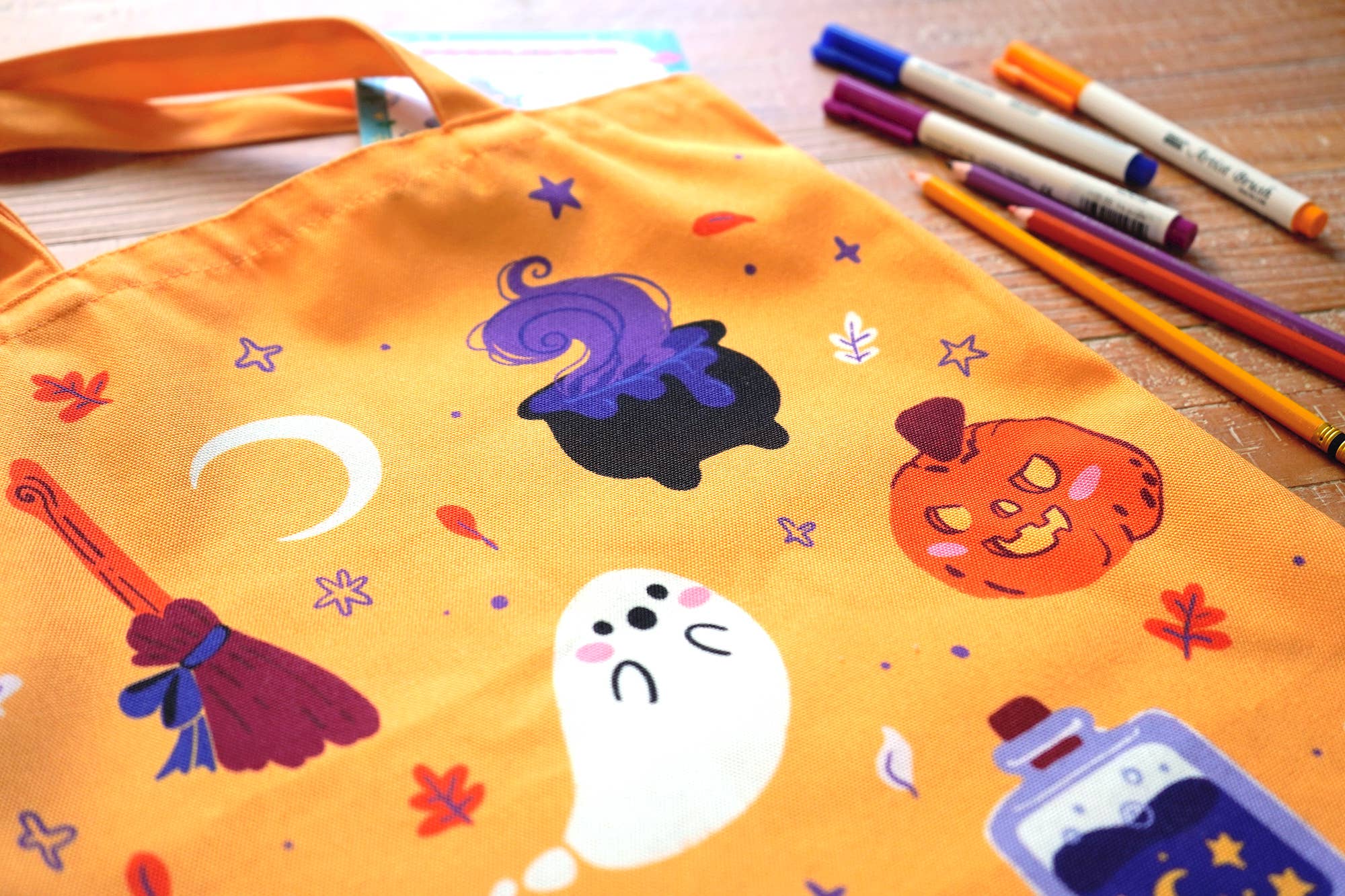 The Moonborn - Wholesale Tote Bag - Women's - Cauldron Bubble Tote Bag3