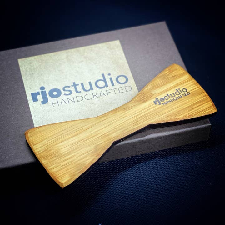 rjostudio|HANDCRAFTED - Vente Nœud papillon – homme - Fans japonais - Noeud papillon en bambou4