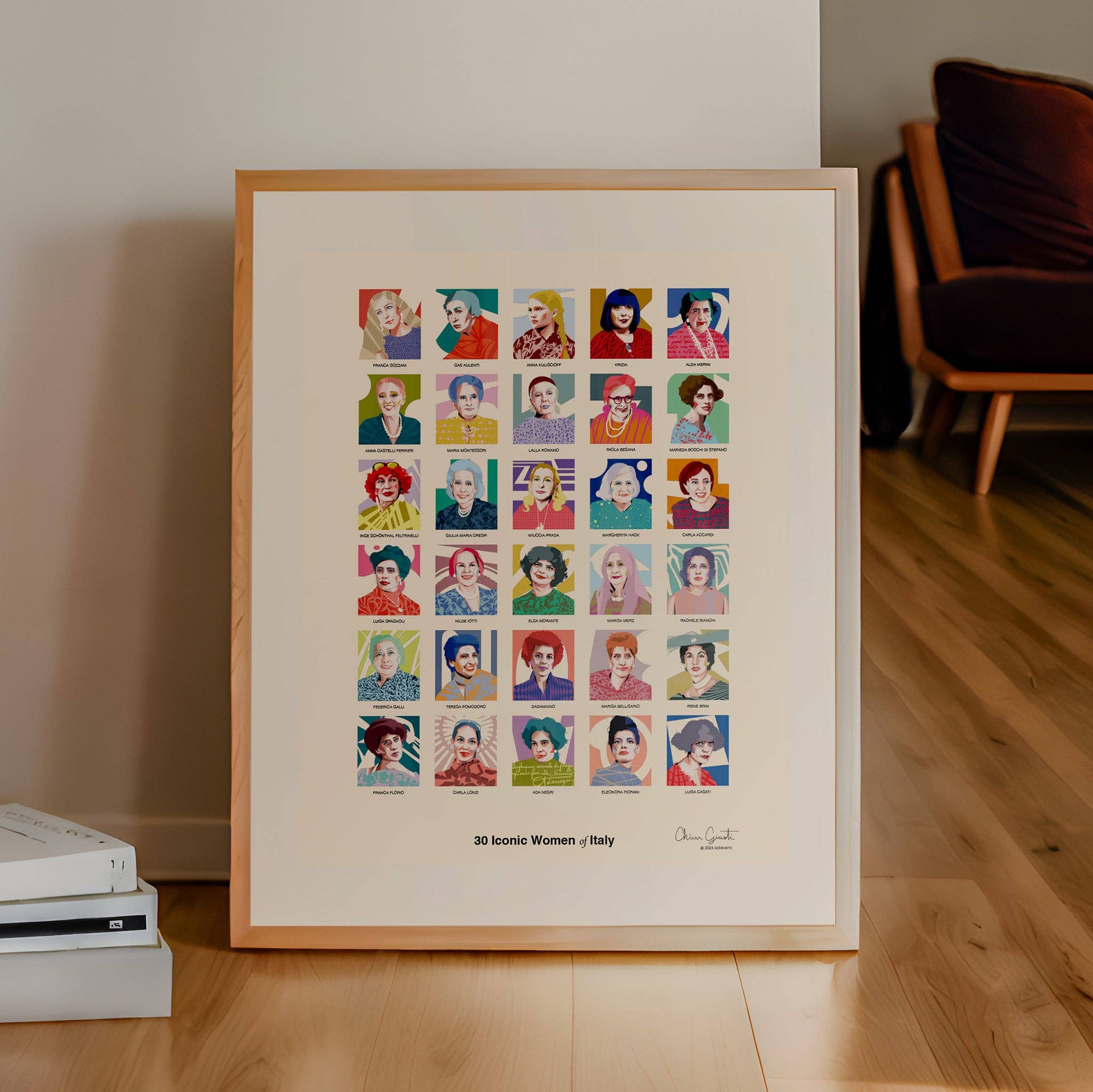 Addvent Italy – Großhandel Poster – 30 ikonische italienische Frauen – Poster3