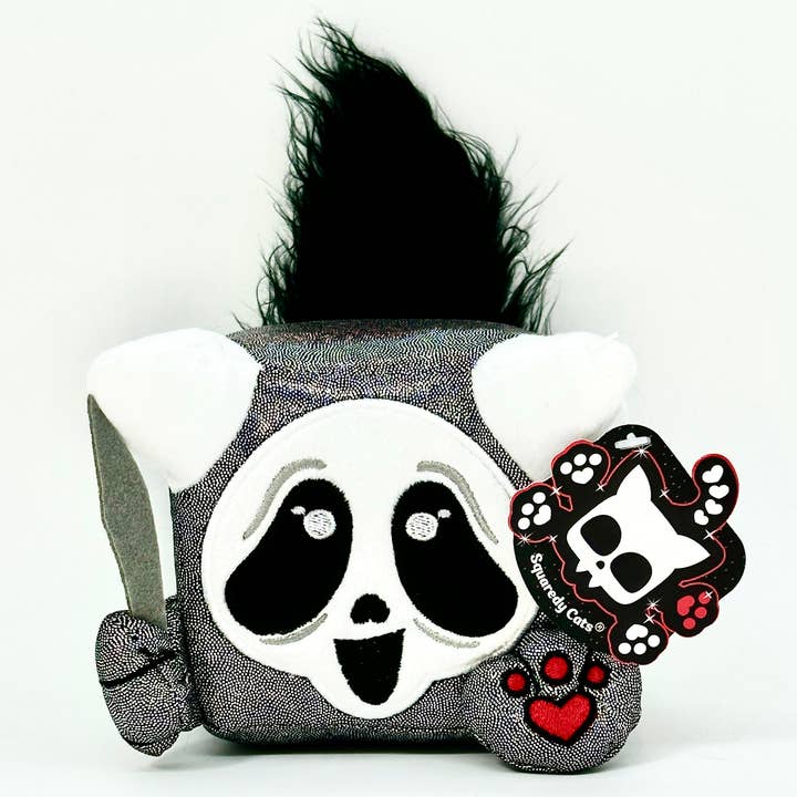 Squaredy Cats - Wholesale Stuffed/Plush Toy - Kids & Baby - GhostPuss GLITZ signature size NUMBERED plushie xxx/200