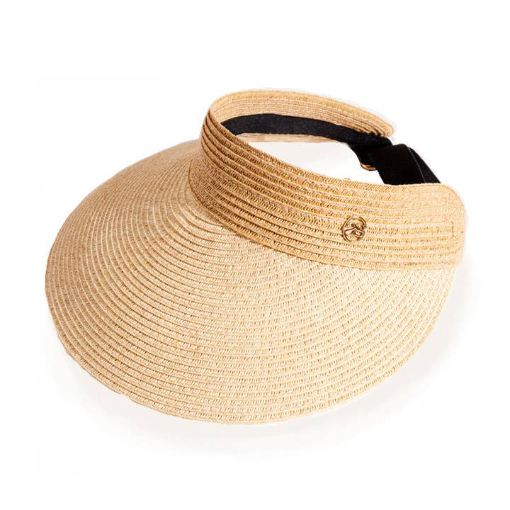 Emily Visor en naturel pour la vente par Seaspray Swimwear