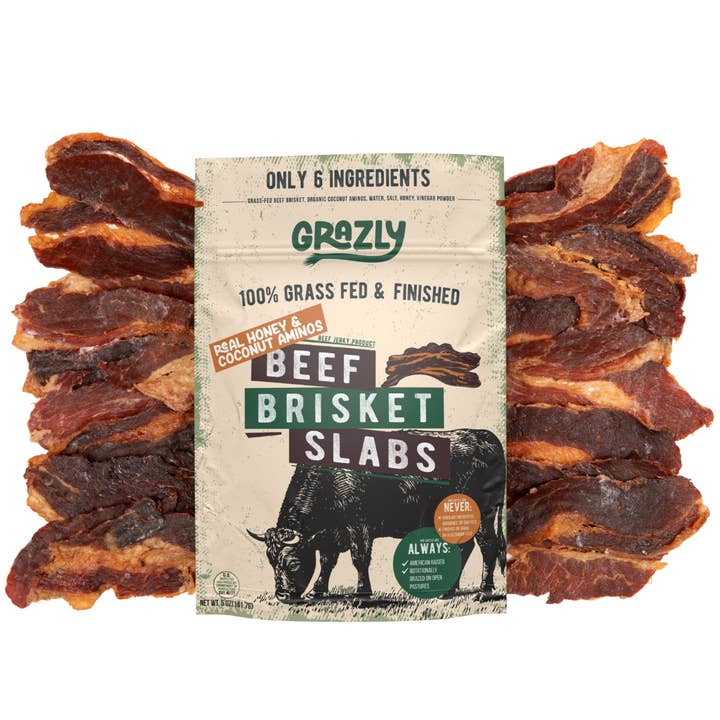 Raw Honey & Coconut Aminos Brisket Slabs for wholesale by Grazly