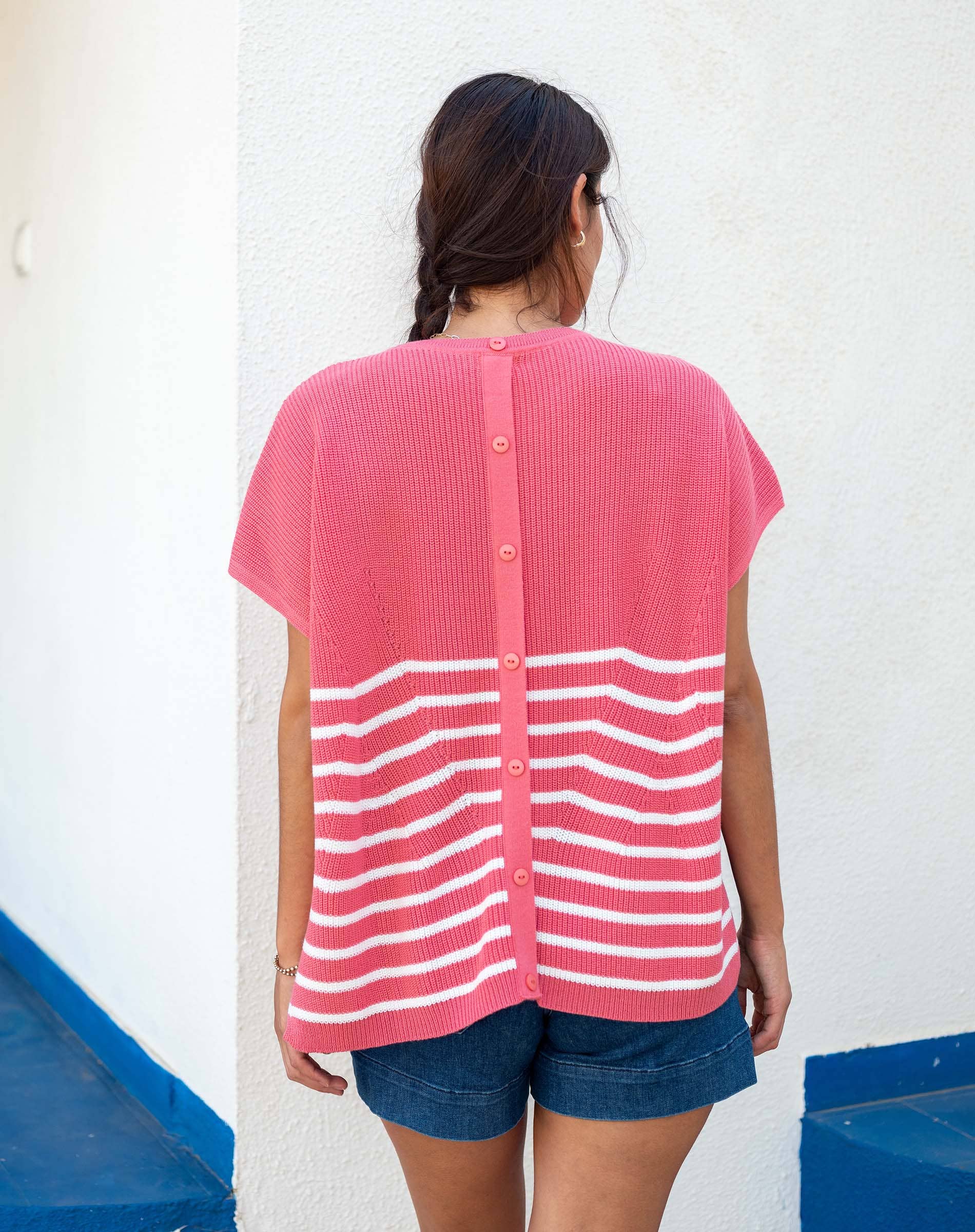 MERSEA - Wholesale Knit Sweater - Women's - Camden Short Sleeve Sweater3