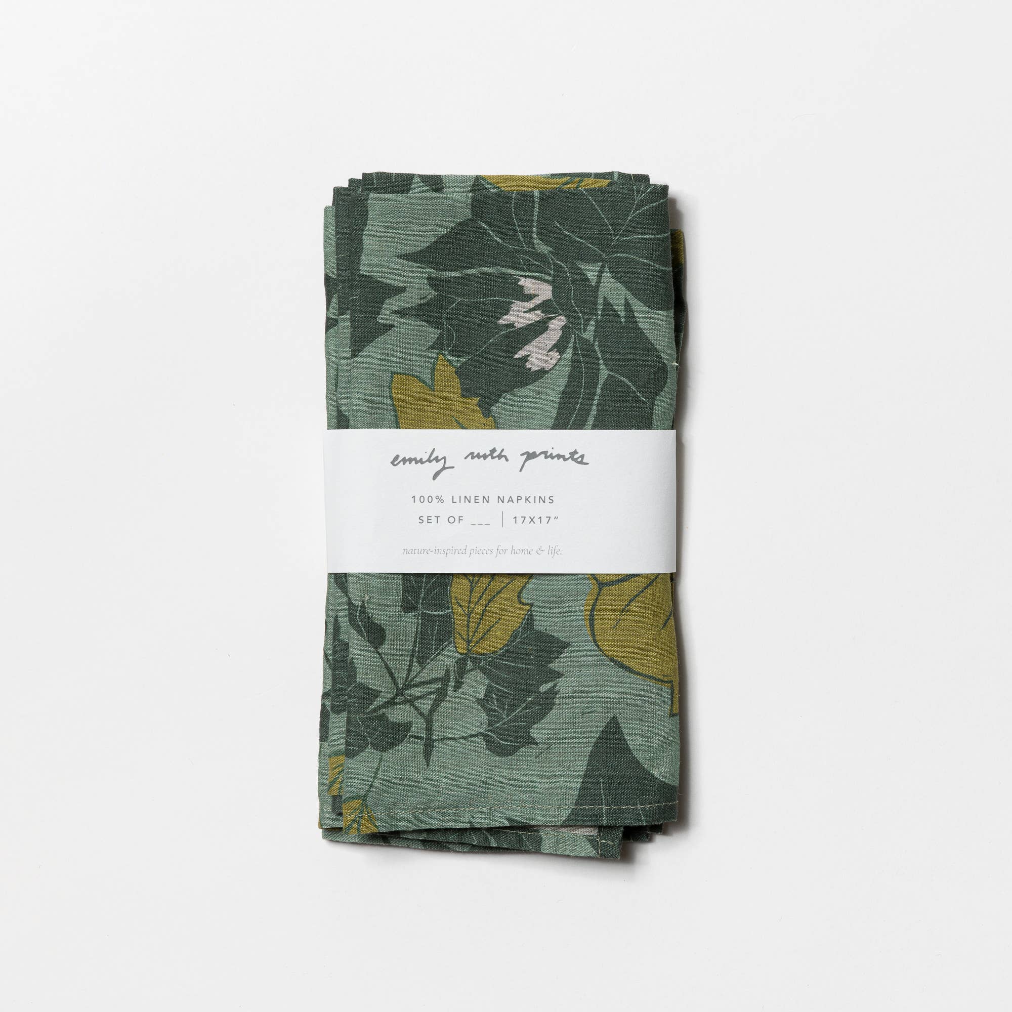 emily ruth prints - Wholesale Dinner & Cloth Napkin - Linen napkins (Set of 2)14