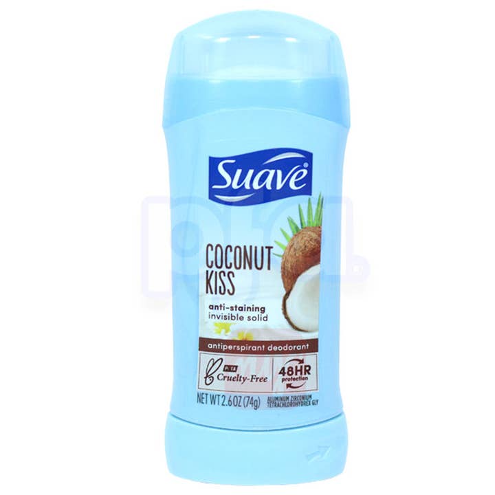 Deluxe Import Trading - Wholesale Deodorant - Women's - Suave Deodorant 2.6oz Coconut Kiss