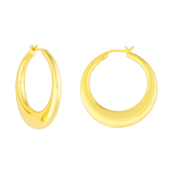 SIENNA CREOLEN GOLD für den Großhandel von fyb jewelry