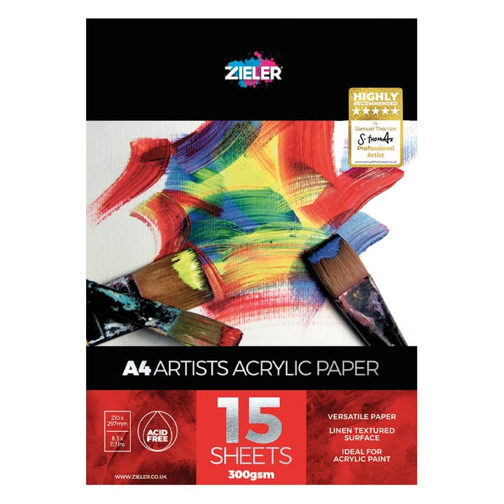 Zieler - Wholesale Paint Set - 30-Piece Acrylic Paint Art Set Bundle - by Zieler3