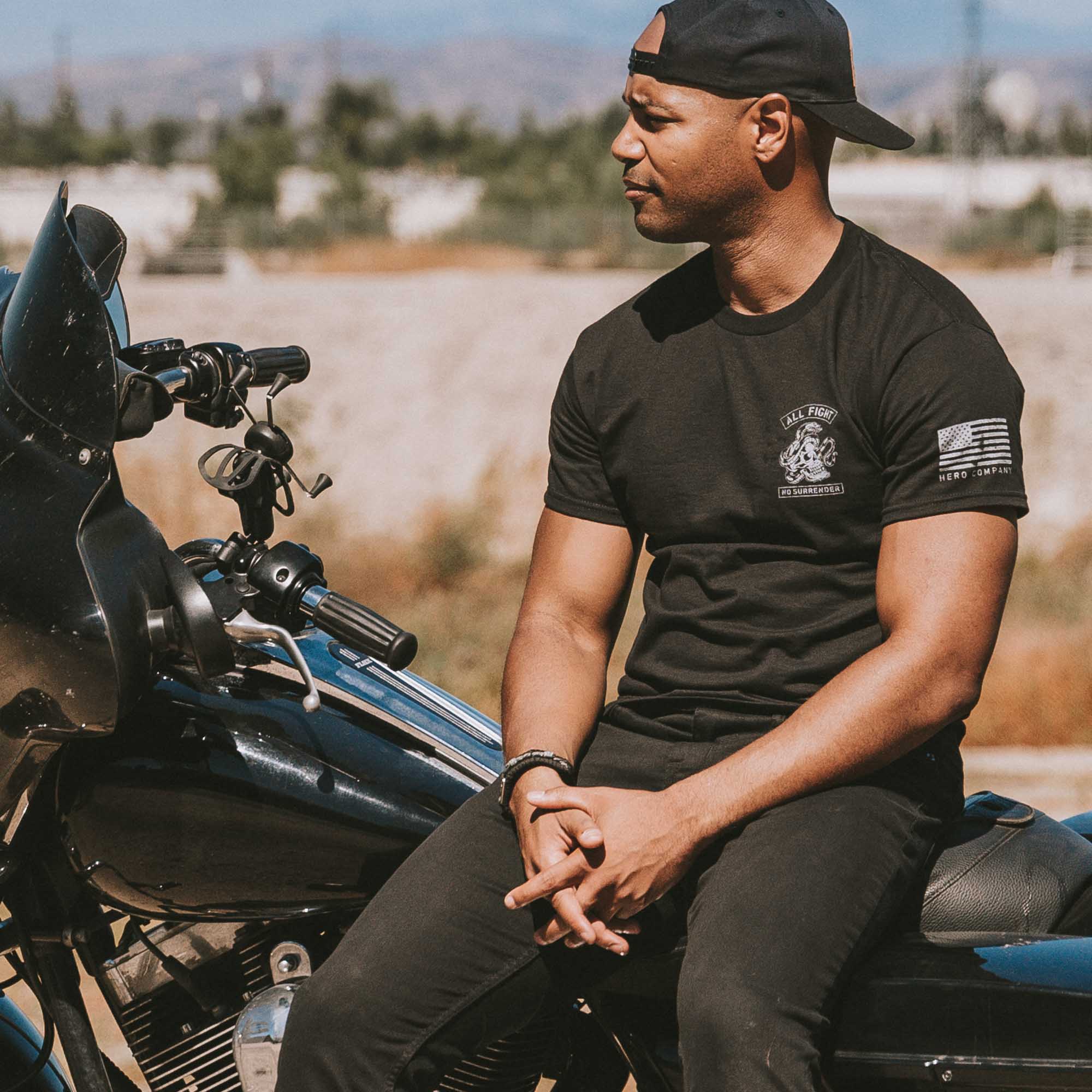 The Hero Company - Wholesale Woven/Braided Bracelet - The Hero Company- Never Surrender Barbed Wire Paracord Bracelet: Helps Pair Veterans With A Service Dog Or Shelter Dog- Faire7